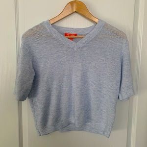 Joe Fresh - Lightweight- Short Sleeve Sweater. Perfect for Spring. Size Small